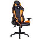 Gaming Stuhl Bürostuhl LIMITLESS schwarz orange