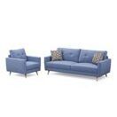 Sofa Set MANDY blau