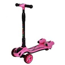 Scooter LED MUSIC Kids pink