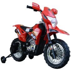 Kindermotorrad Elektromotorrad - rot
