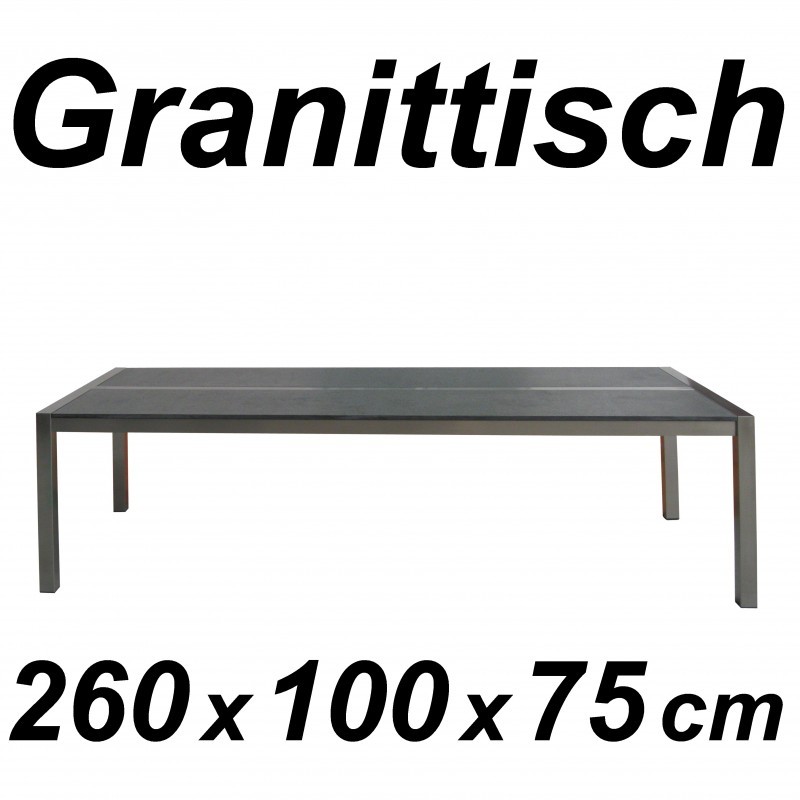  Granittisch 260 cm