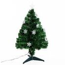 LED Weihnachtsbaum 12 LED-Lichter 90 Spitzen 45x90cm