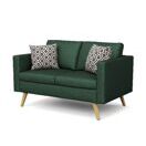 Sofa BLAIR 2-Sitzer dunkelgrün