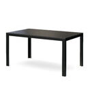 Tisch Polywood 150 x 90 cm schwarz