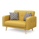 Sofa SAIDY 2-Sitzer gelb