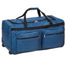 Reisetasche mit Rollen 160 Liter blau