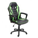 Bürostuhl  Racing Chair Gaming-Chair schwarz grün