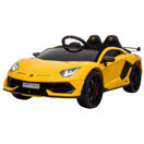 Elektroauto Kinderauto Lamborghini SVJ lizenziert gelb