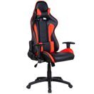 Gaming Stuhl Bürostuhl schwarz/rot