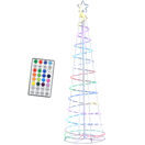 LED Spiralbaum Weihnachtsbaum mit 135 Mini-Lichtern