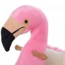Schaukeltier Schaukelpferd Flamingo mit Sound