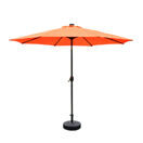 Sonnenschirm mit LED 300 cm orange