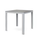 Tisch Polywood 80 x 80 cm grau