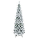 Weihnachtsbaum 180cm mit Kunstschnee weiss mit 523 Astspitzen