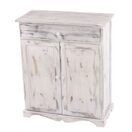 Kommode, 78x66x33cm, Shabby-Look, Vintage ~ weiss