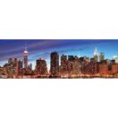 LED-Bild Pinnwand Timer ~ 120x40cm New York