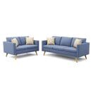 Sofa Set BLAIR blau