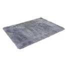 Teppich Shaggy Hochflor flauschig 160x120cm ~ grau