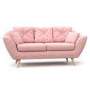 Sofa POSY 3-Sitzer rosa