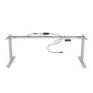 Tischgestell Stehpult grau 180 - 200 cm