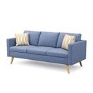 Sofa BLAIR 3-Sitzer blau