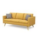Sofa BLAIR 3-Sitzer gelb