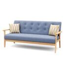 Sofa EDDY 3-Sitzer blau