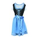 Dirndl Kleid blau Grösse 40