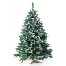 Weihnachtsbaum 180cm FSC Holzständer Premium Qualität Schnee