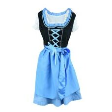 Dirndl Kleid blau Grösse 44