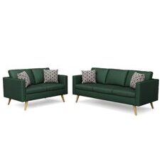Sofa Set BLAIR dunkelgrün