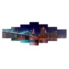 Leinwandbild Wandbild 7-teilig 140x50cm ~ New York