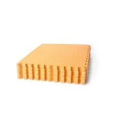 Bodenmatte 61 x 61 x 1.2 cm orange 12-er Set