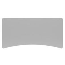 Tischplatte Stehpult grau 200 x 92 cm