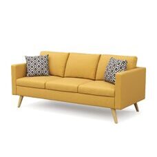 Sofa BLAIR 3-Sitzer gelb