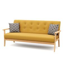 Sofa EDDY 3-Sitzer gelb