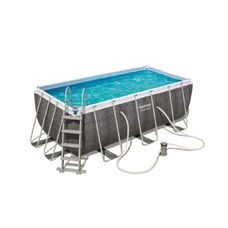Bestway Swimming Pool Komplett-Set 412 x 201 x 122 cm