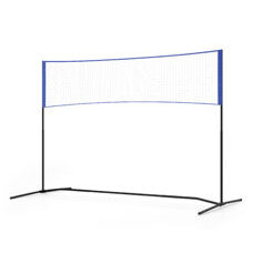 Badminton Netz 3 m blau