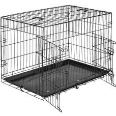 Hundebox Gitter tragbar - 89 x 58 x 65 cm