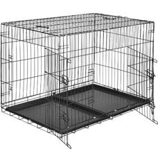 Hundebox Gitter tragbar - 106 x 70 x 76 cm