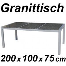 Granittisch 200 cm