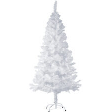 Künstlicher Weihnachtsbaum, weiss, 180cm