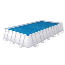 Solar Abdeckung für Swimming Pool Komplett-Set (732x366x132 cm)
