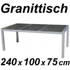 Granittisch 240 cm