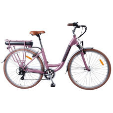 E-Bike City Lindsey pink