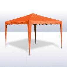 Alu/Metall Faltpavillon 3x3 Meter Orange