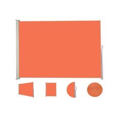 Seitenmarkise 200 x 400 cm orange