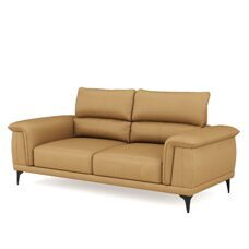 Sofa GAVIN 3-Sitzer braun