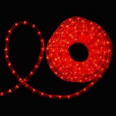 LED Lichterschlauch rot 20m