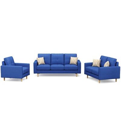Sofa Set KAILY blau